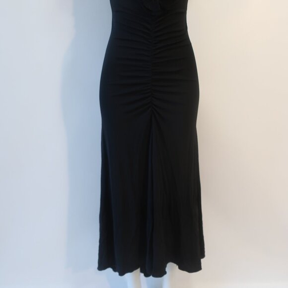 Womens Moschino Cheapandchic Black Maxi Dress 42/US 8 - Picture 4 of 12